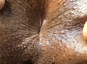 Hd sphincter ass hole close up black babe deep inside butt crack with short hairs skinny msnovember spreading young ass cheeks apart winking butthole laying prone with closed legs and thick thighs hd sheisnovember xxx
